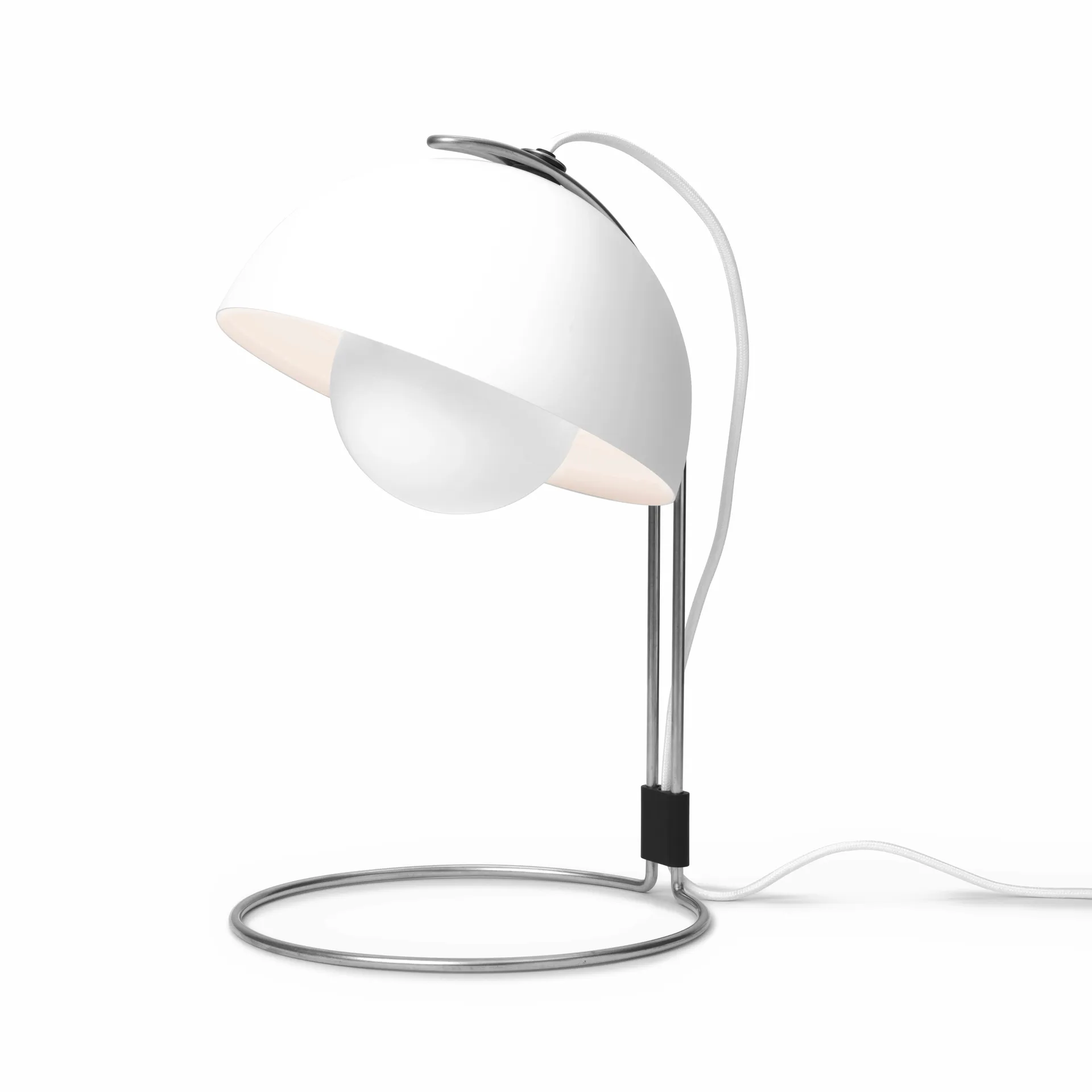 FlowerPot VP4 Tischleuchte, Weiß matt &Tradition