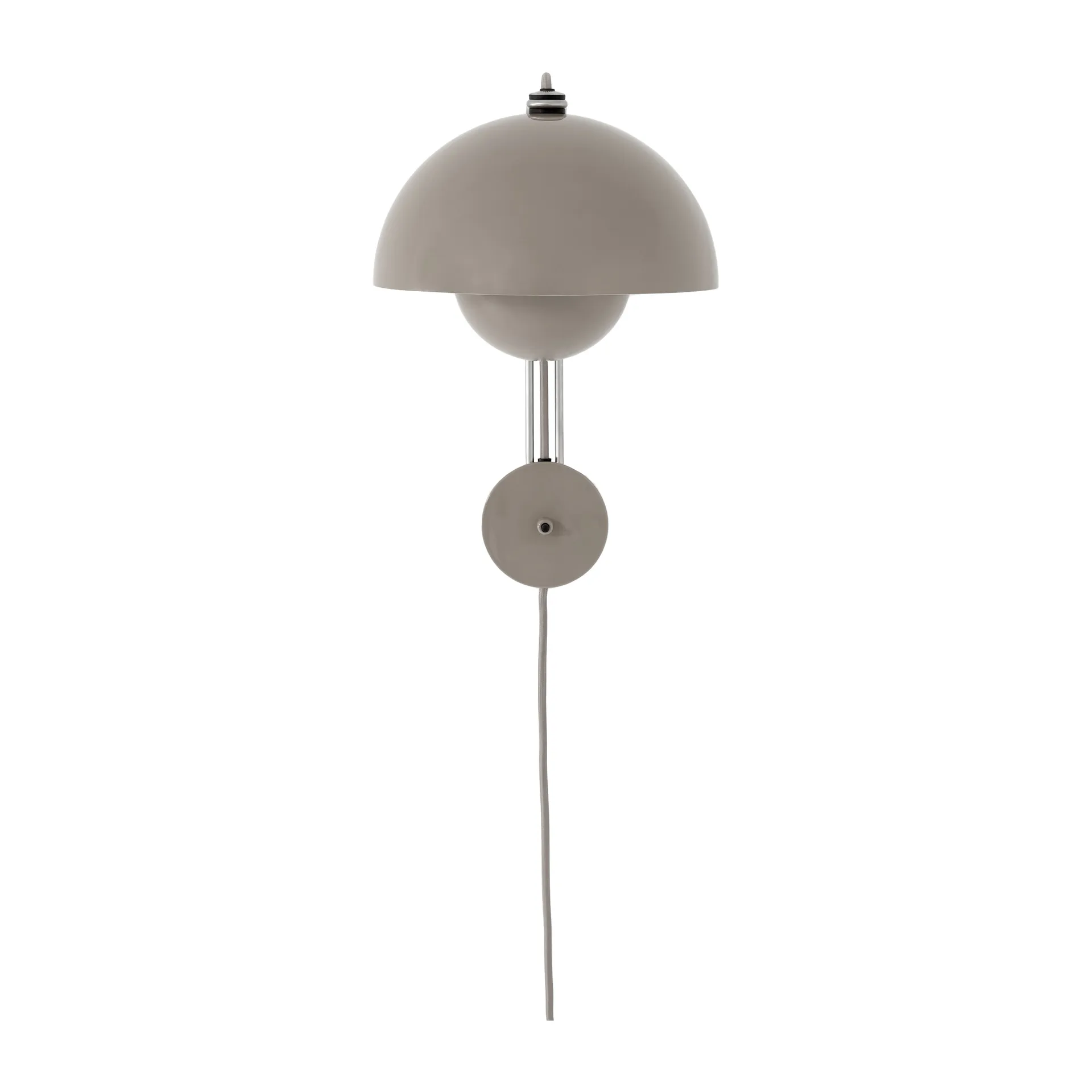 Flowerpot VP8 Wandleuchte, Grey beige &Tradition