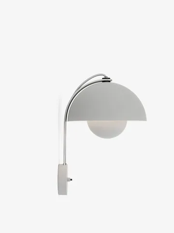 Flowerpot VP8 Wandleuchte - Matt light grey - &Tradition