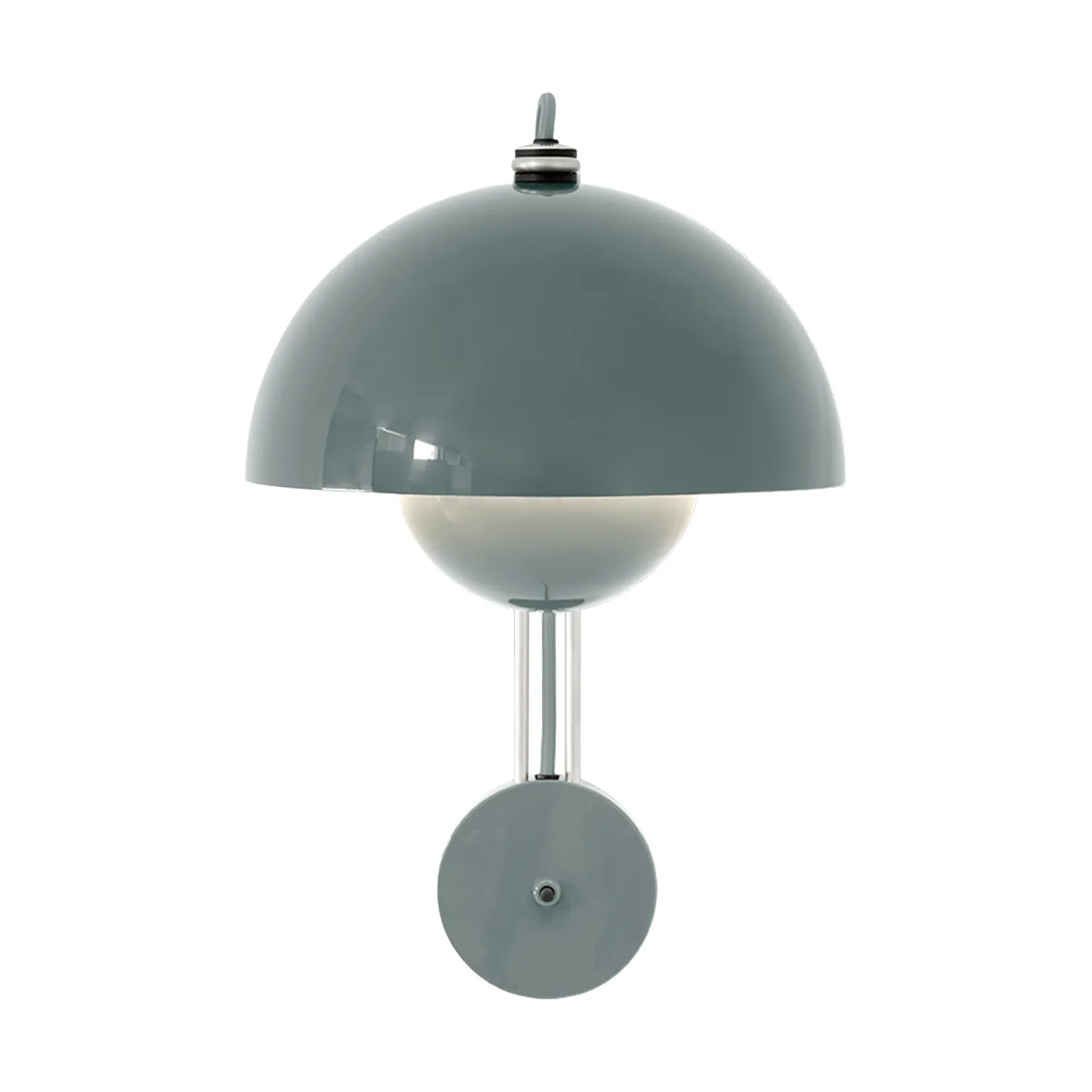 Flowerpot VP8 Wandleuchte, Stone blue &Tradition