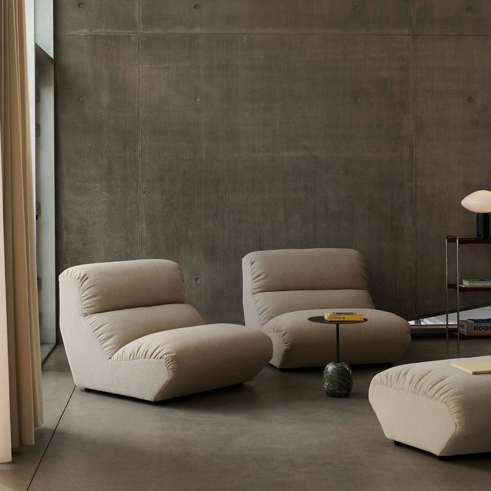 Hi Lo AV56 Sitzpouf, Mylla 0971 &Tradition