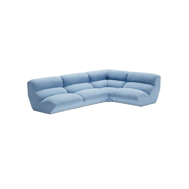 Hi Lo Modulsofa configuration E Gentle 0733 - &Tradition