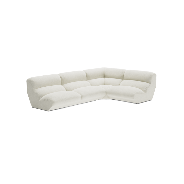 Hi Lo Modulsofa configuration E Grain 61229 - undefined - &Tradition