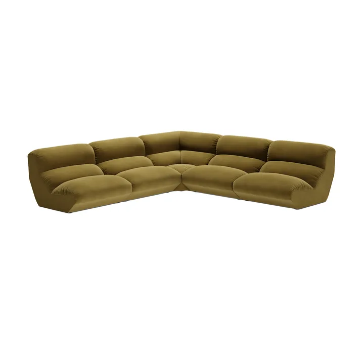 Hi Lo Modulsofa configuration G Mylla 0971 - &Tradition