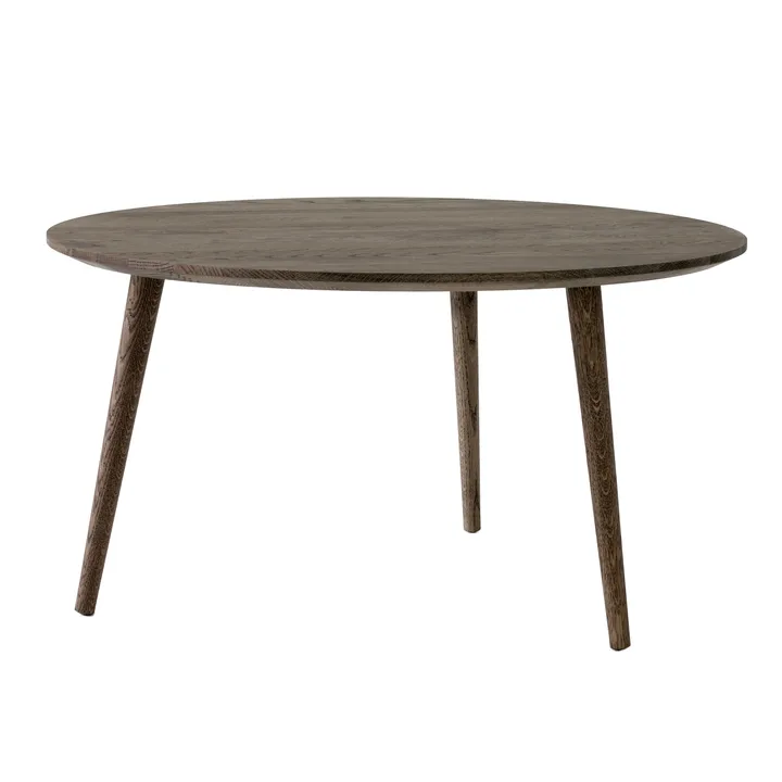 In Between Couchtisch SK15 Ø90cm - Smoked oiled oak - &Tradition