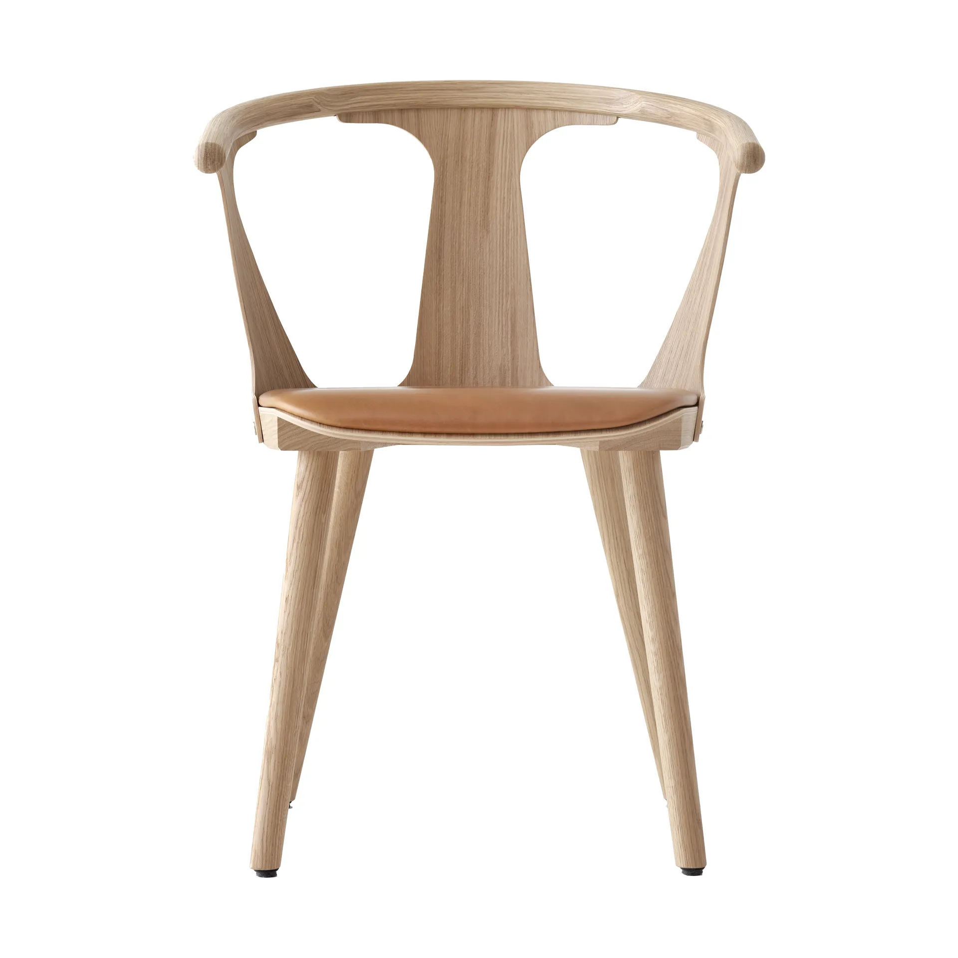 In Between SK2 Stuhl, Eiche geölt-Noble Cognac Leder &Tradition