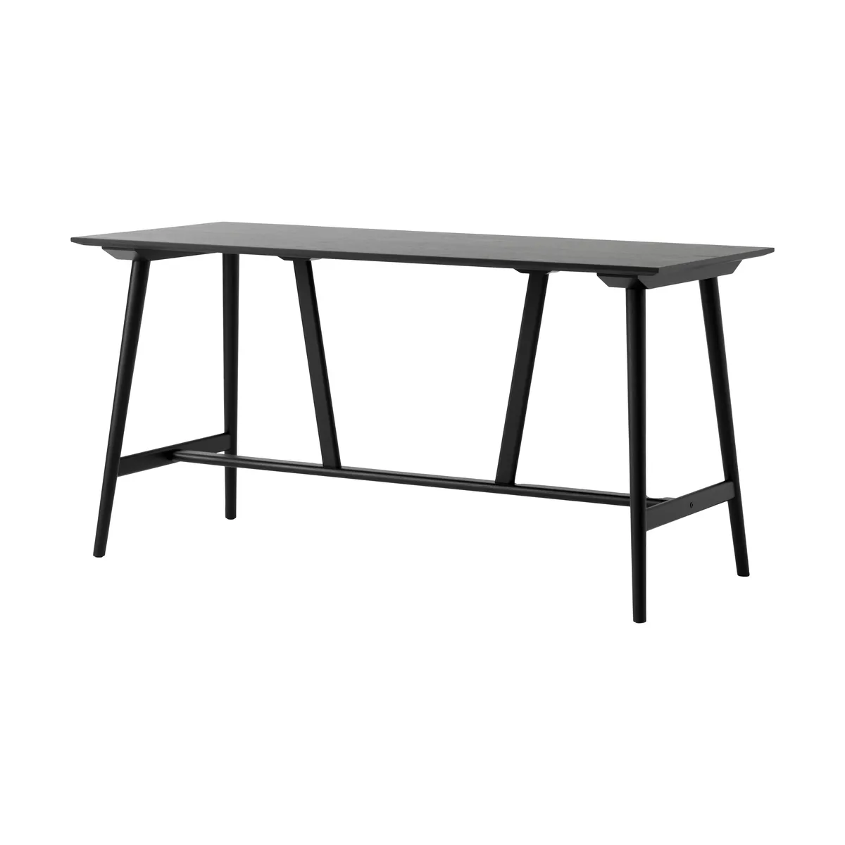 &Tradition In Between SK26 Counter Table Bartisch 190x80x95 cm Schwarz lackierte eiche