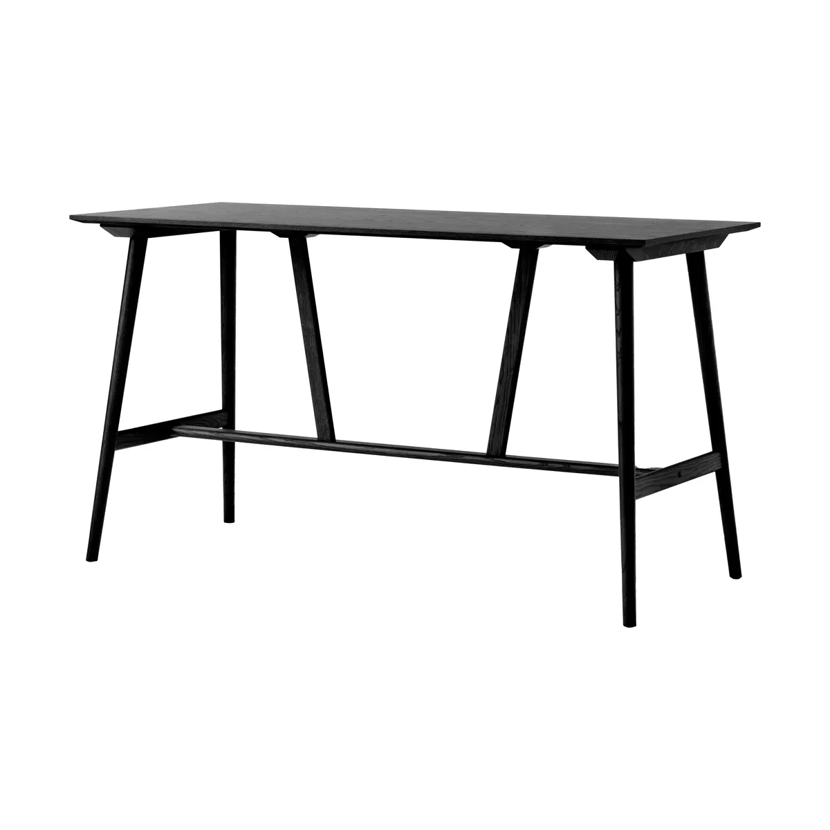 &Tradition In Between SK28 Bar Table Bartisch 190x80x105 cm Schwarz lackierte eiche