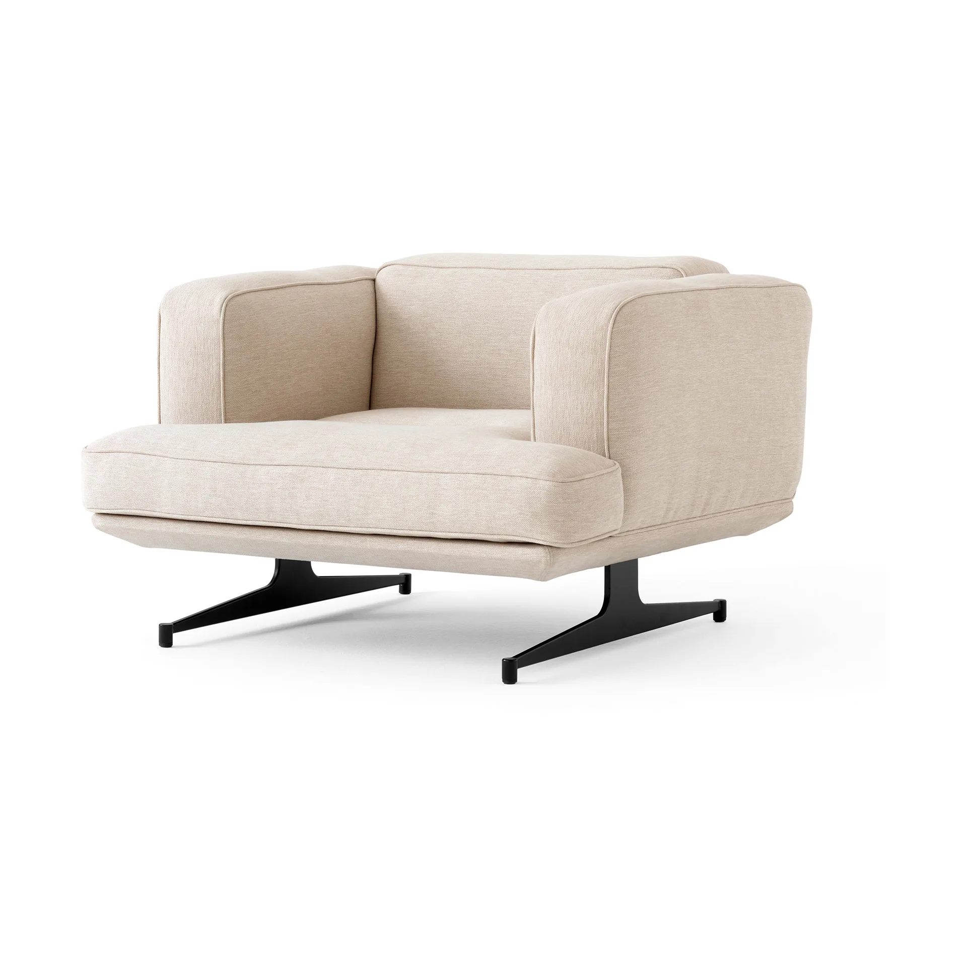 Inland AV21 Sessel, Clay 0011-warm black &Tradition