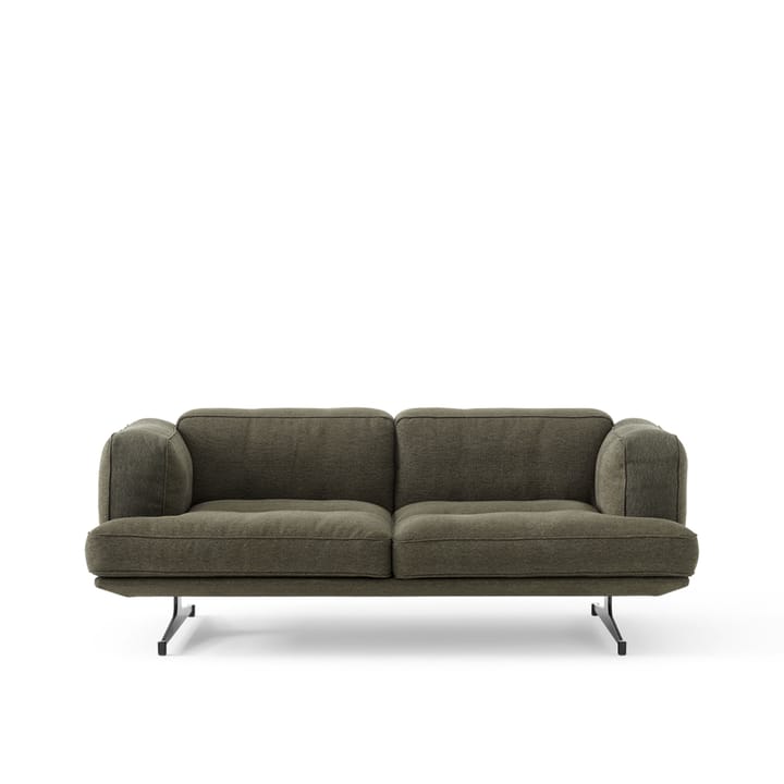 Inland AV22 Sofa 2-Sitzer - Clay 0014-warm black - &Tradition