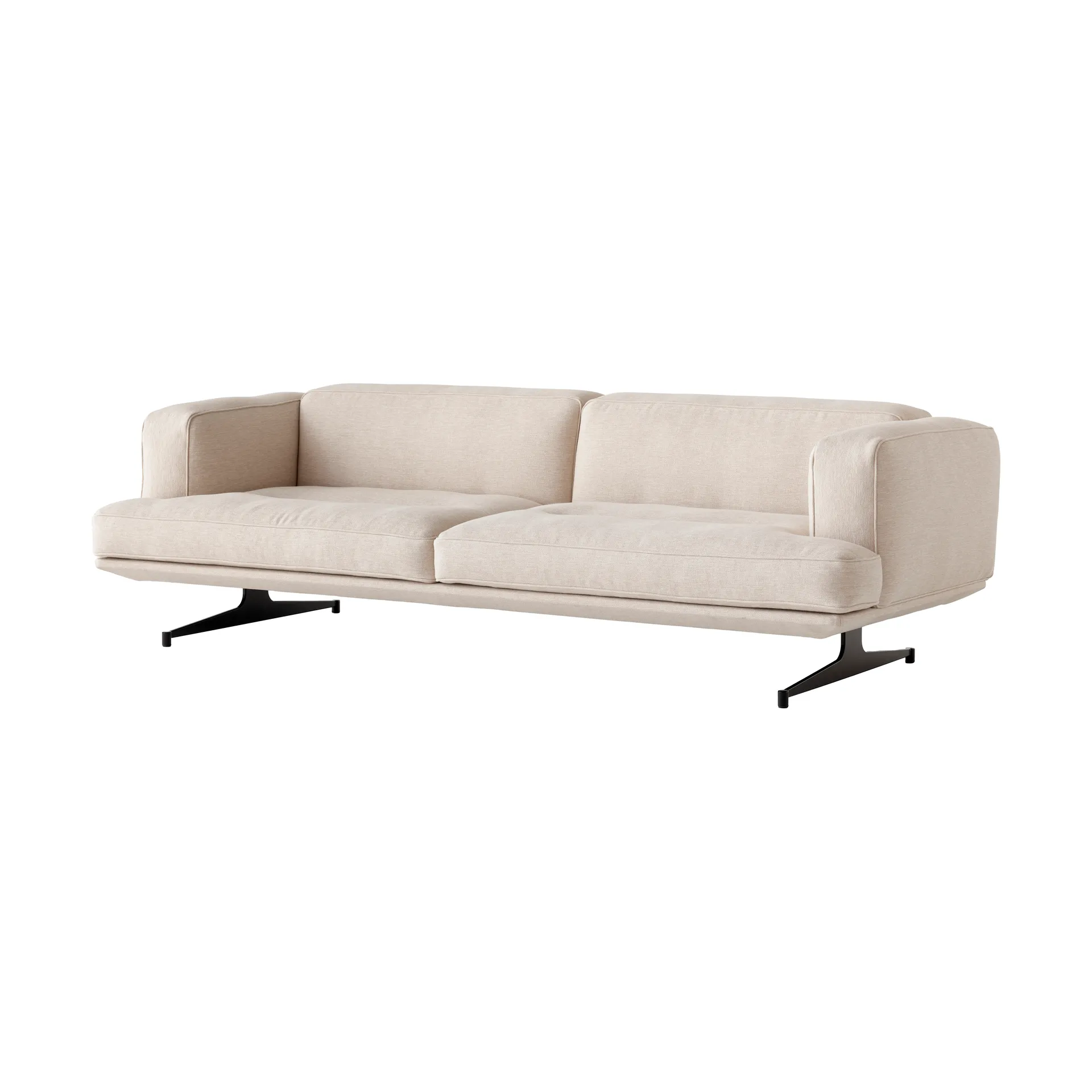 Inland AV23 3-Sitzer Sofa, Clay 0011-warm black &Tradition