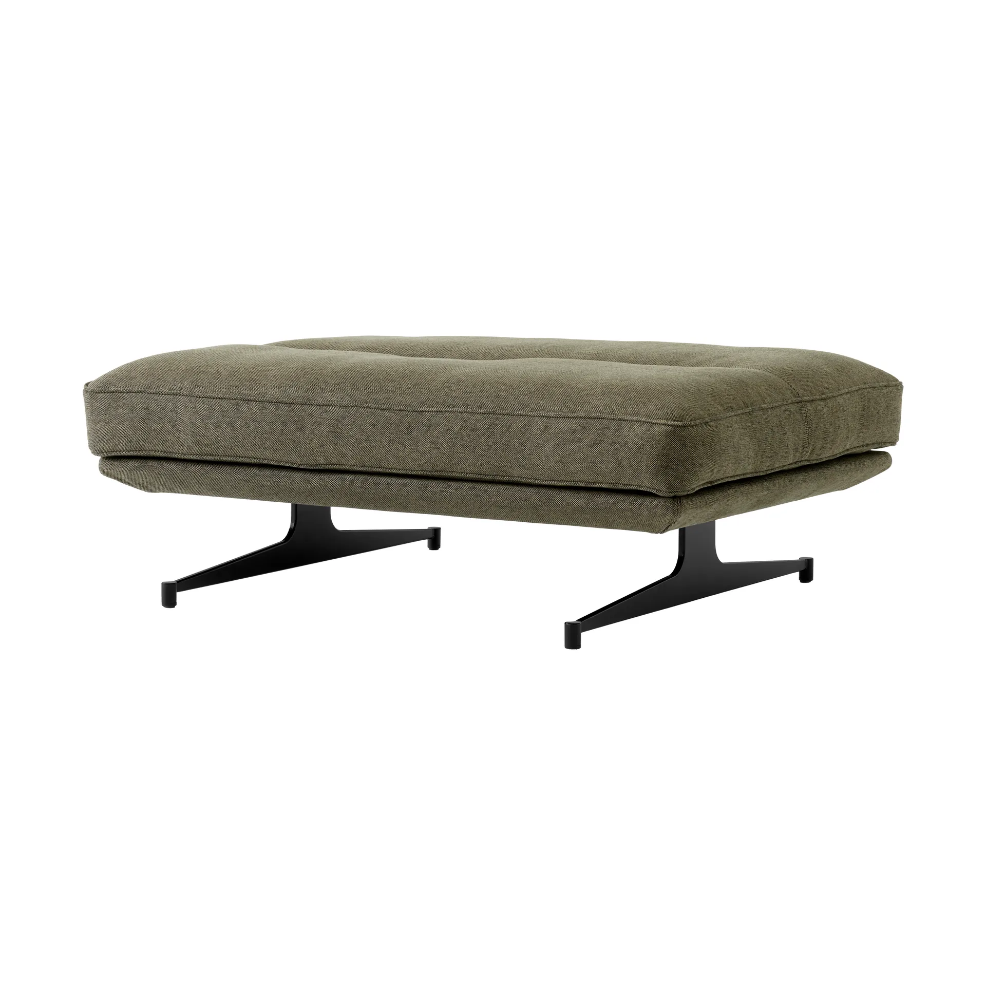 Inland AV32 pouf 78x113cm, Clay 0014-warm black &Tradition