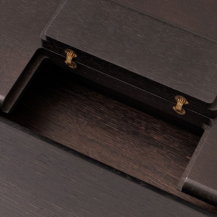 Ita OS1 Esstisch mit Kabelmanagement 95x200 cm, Dark stained oak &Tradition
