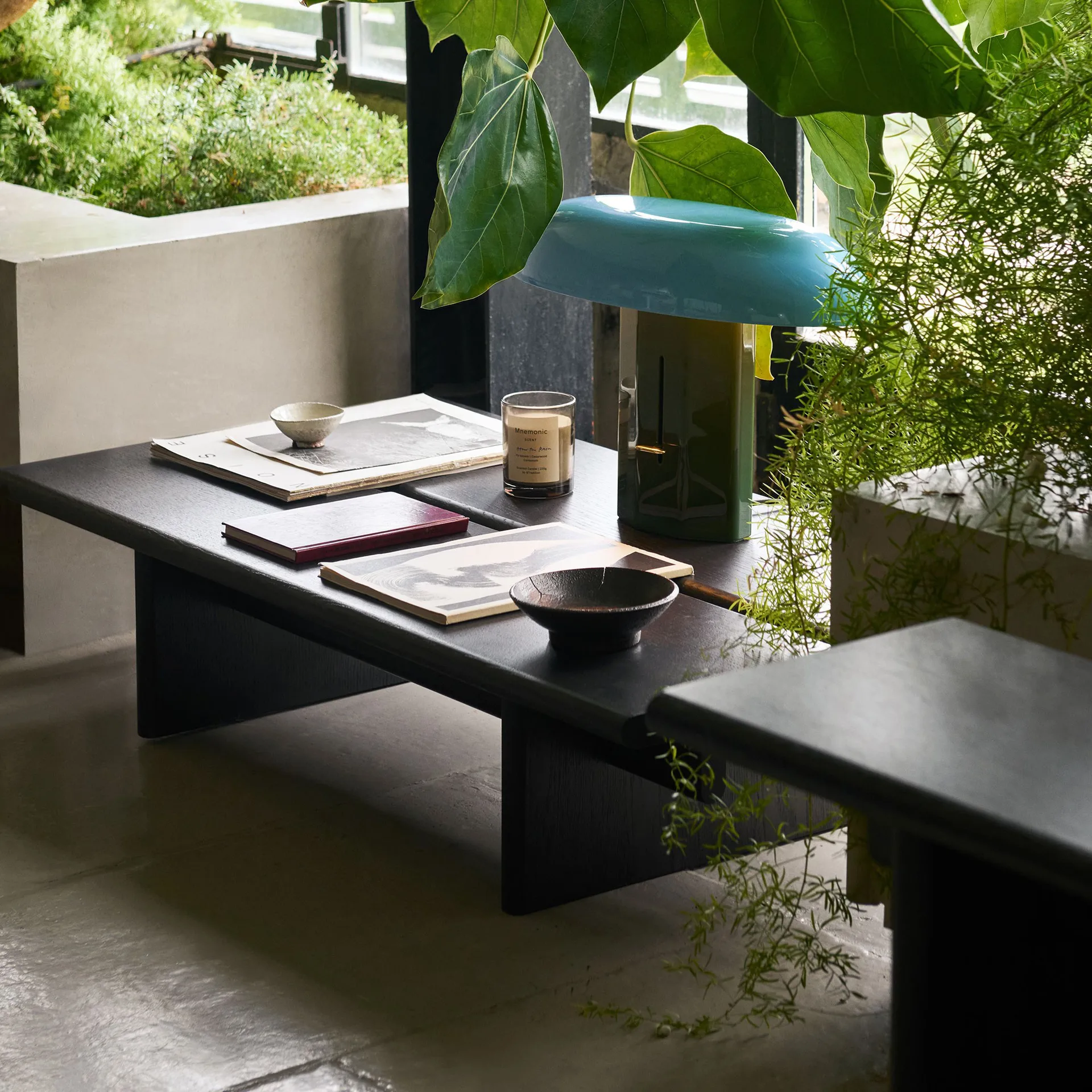 Ita OS3 Beistelltisch 60x110 cm, Dark stained oak &Tradition