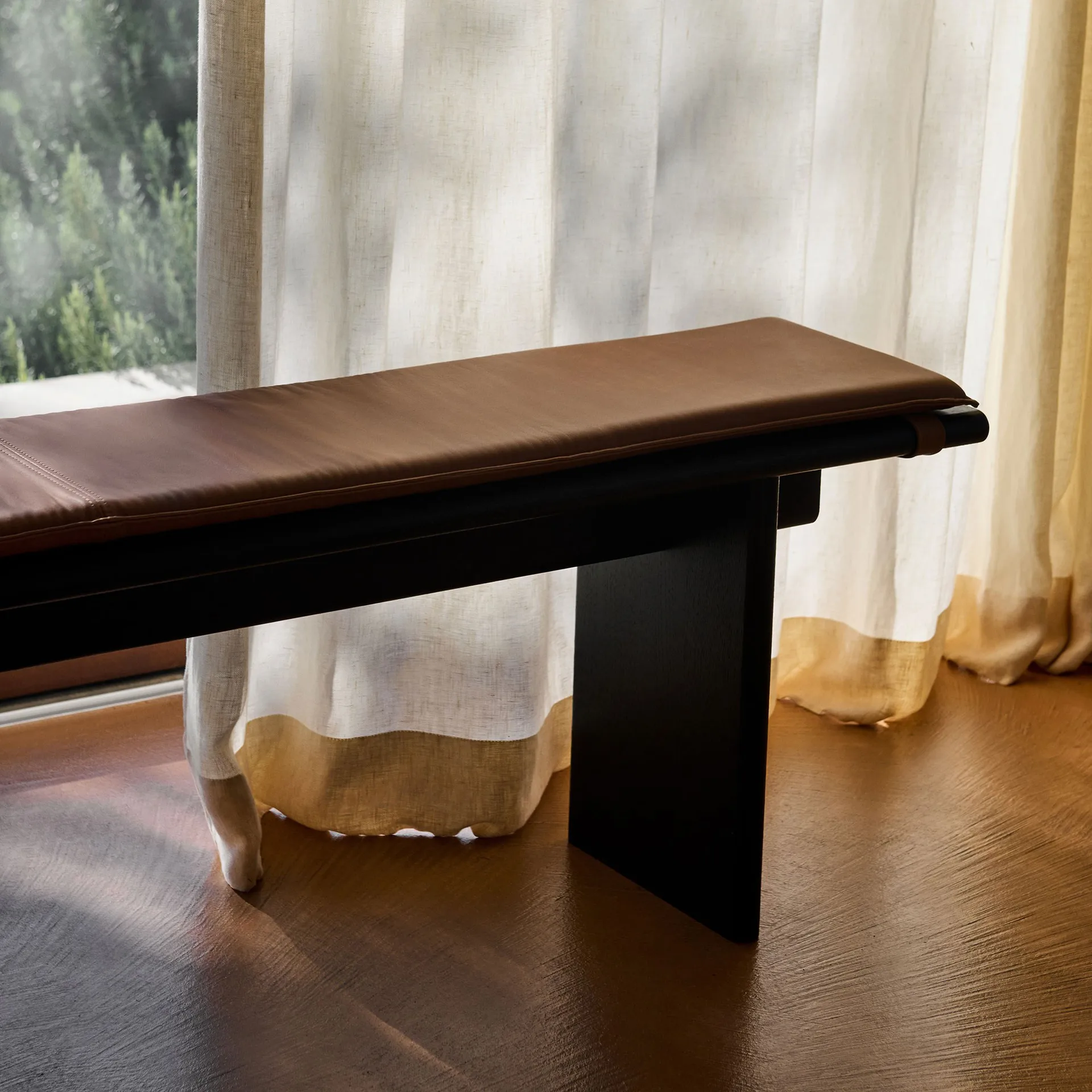 Ita OS5 Bank 170 cm, Dark stained oak &Tradition