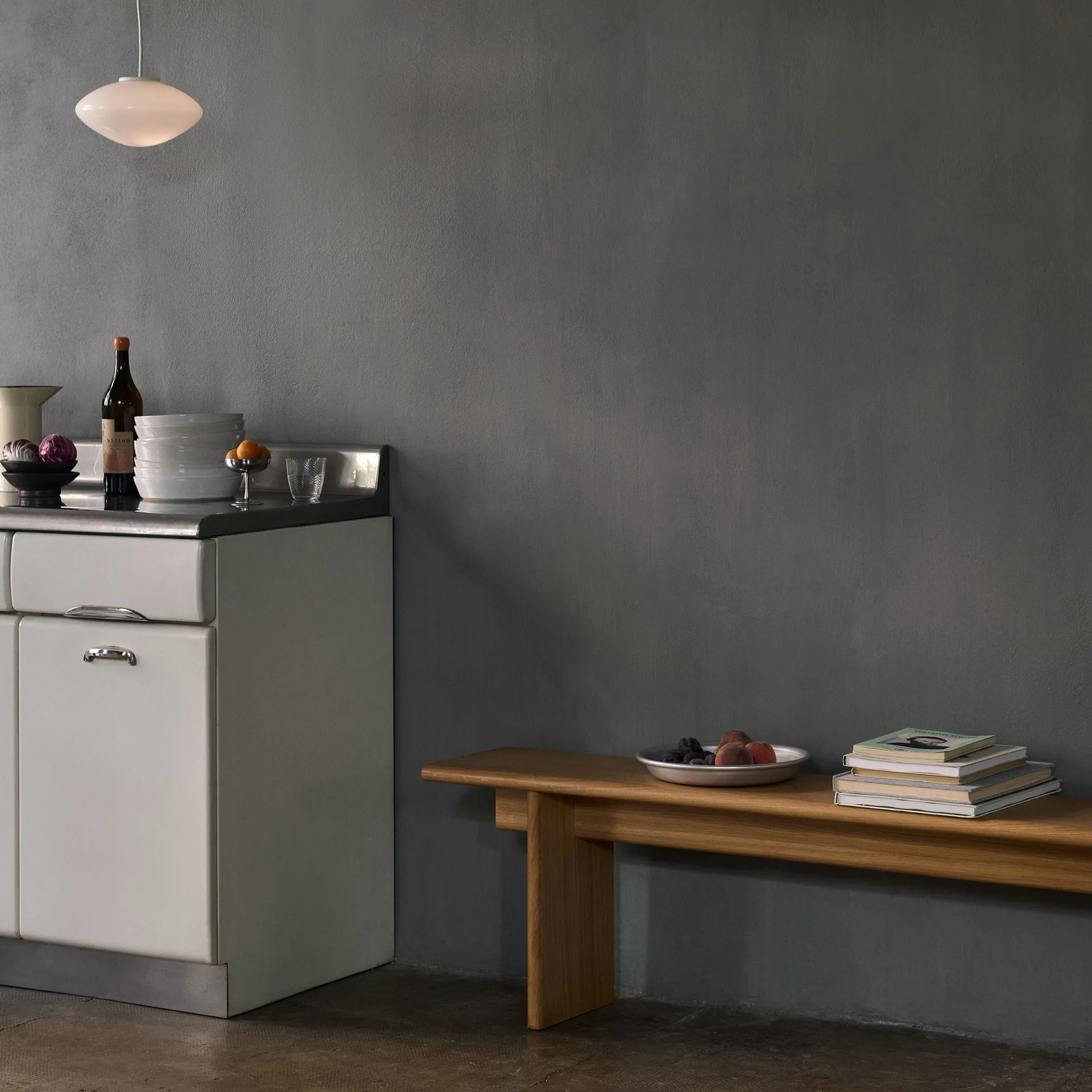 Ita OS5 Bank 170 cm, Oak &Tradition