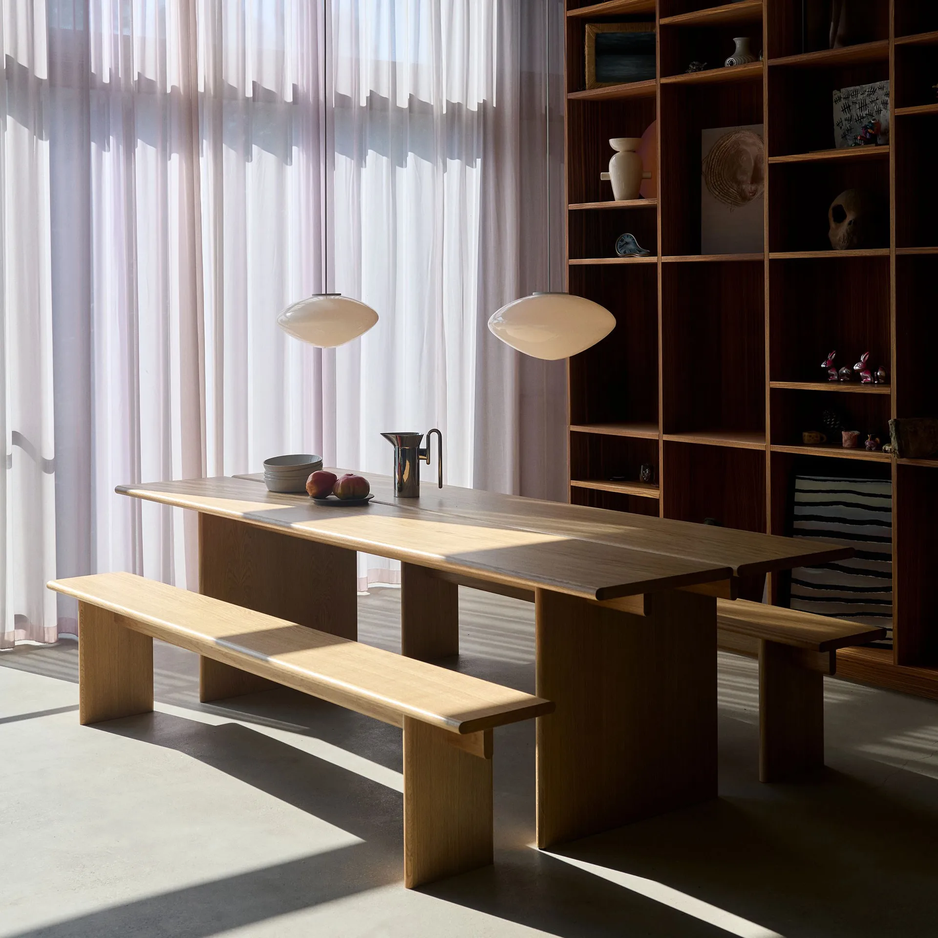 Ita OS6 Bank 230 cm, Oak &Tradition