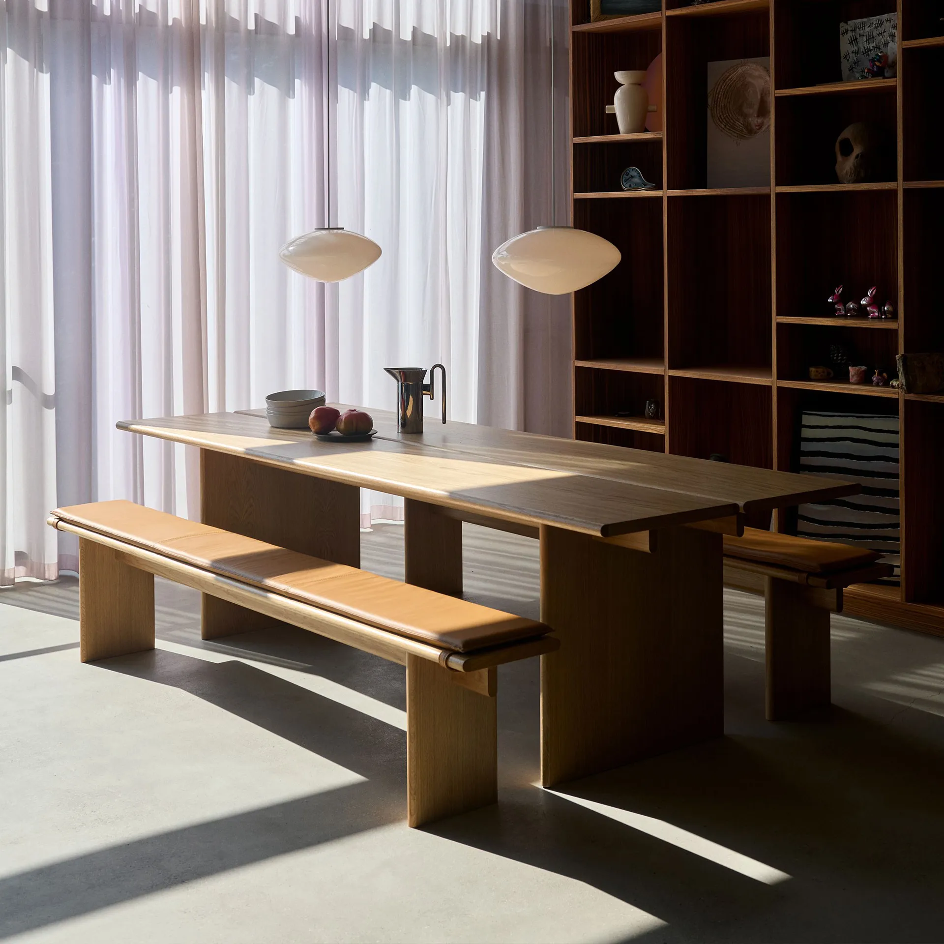 Ita OS6 Bank 230 cm, Oak &Tradition