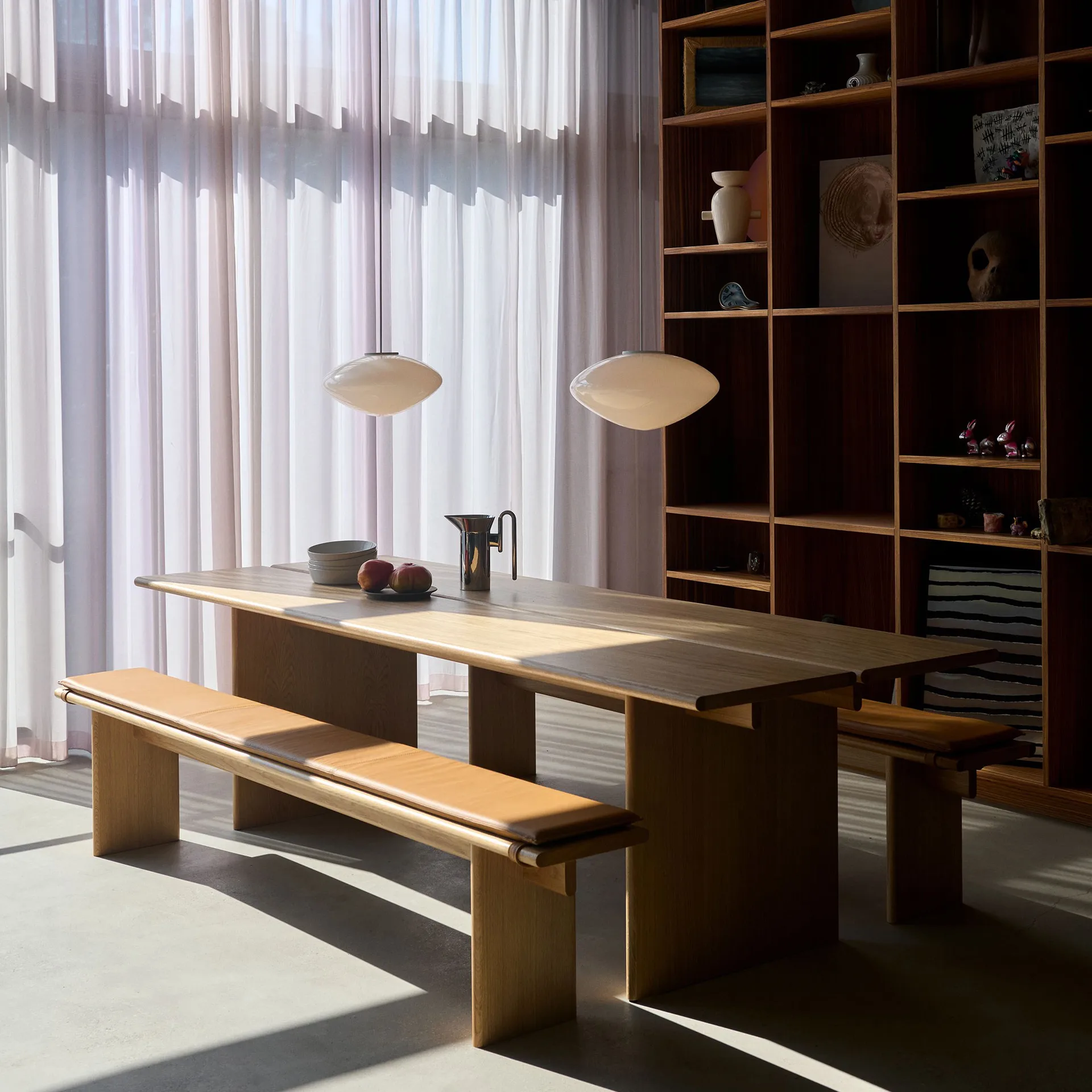 Ita OS6 Sitzkissen für Bank 230 cm, Noble leather congnac &Tradition