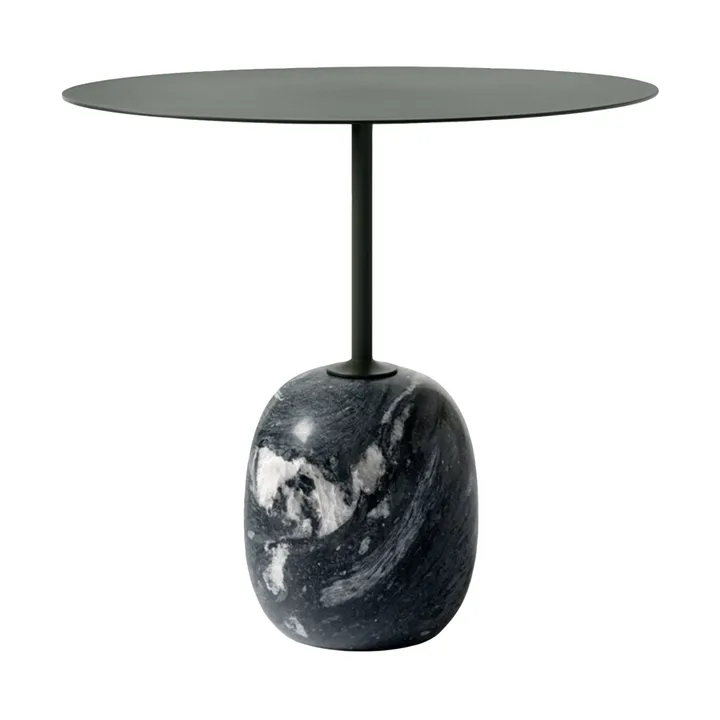 Lato LN9 Beistelltisch - Deep green-verde grigio, 40x50x45 cm - &Tradition