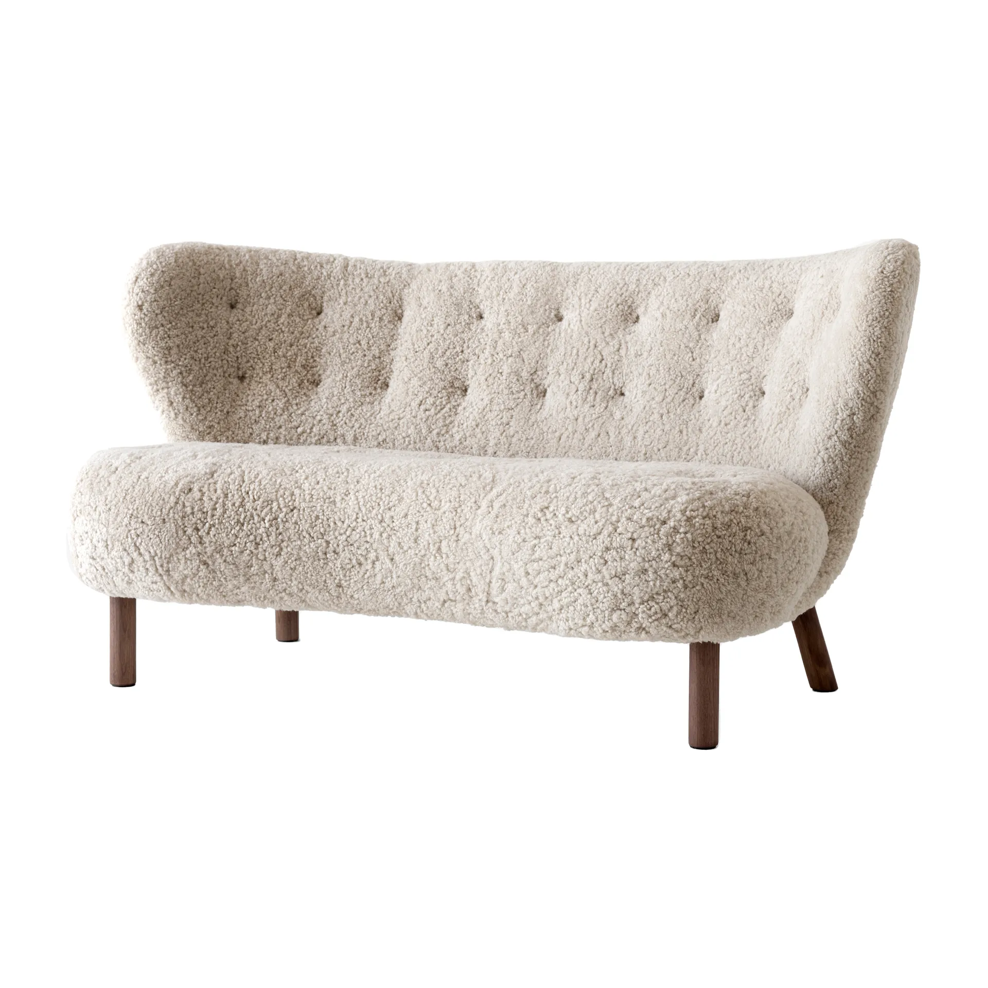 Little Petra VB2 Sofa, Walnuss geölt-Moonlight &Tradition