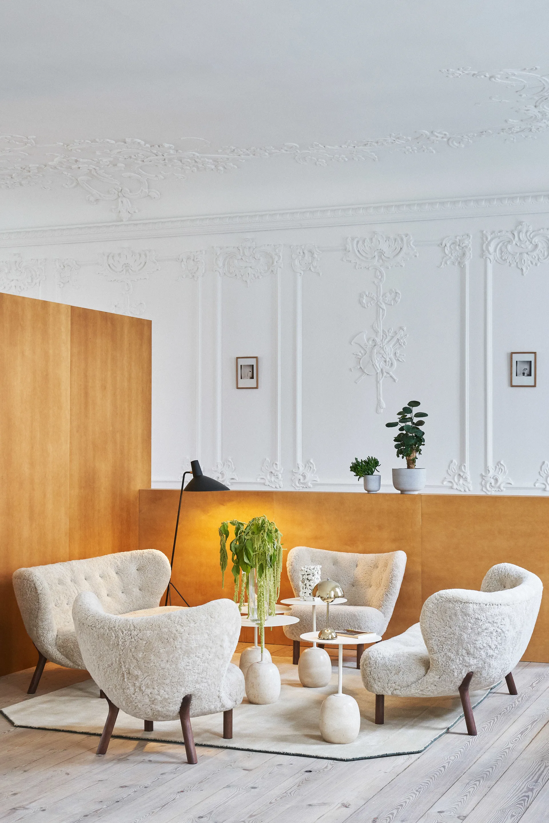 Little Petra VB2 Sofa, Walnuss geölt-Moonlight &Tradition