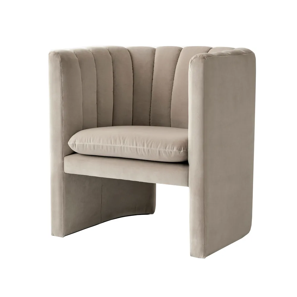 Loafer SC23 Sessel, Stoff Ritz ivory &Tradition