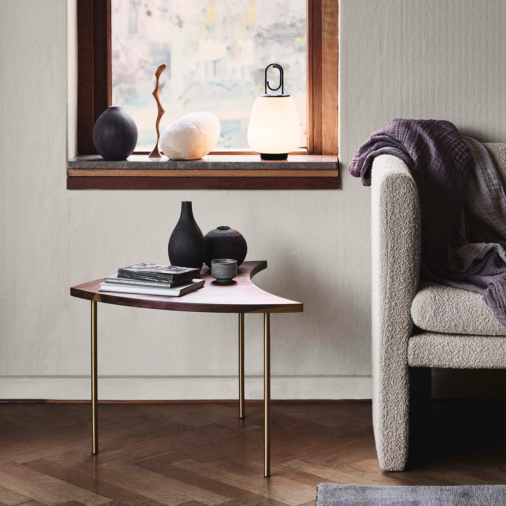 Lucca Tischleuchte SC51, Schwarz &Tradition