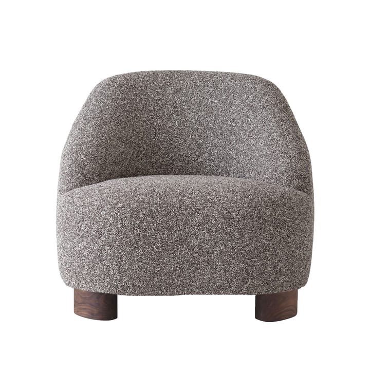 Margas LC1 Sessel - Stoff zero 0011 grau, Walnussbeine - &Tradition