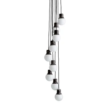 Mass Light NA6 Pendelleuchte - Schwarzer Marmor/weiß, nero marquina - &Tradition
