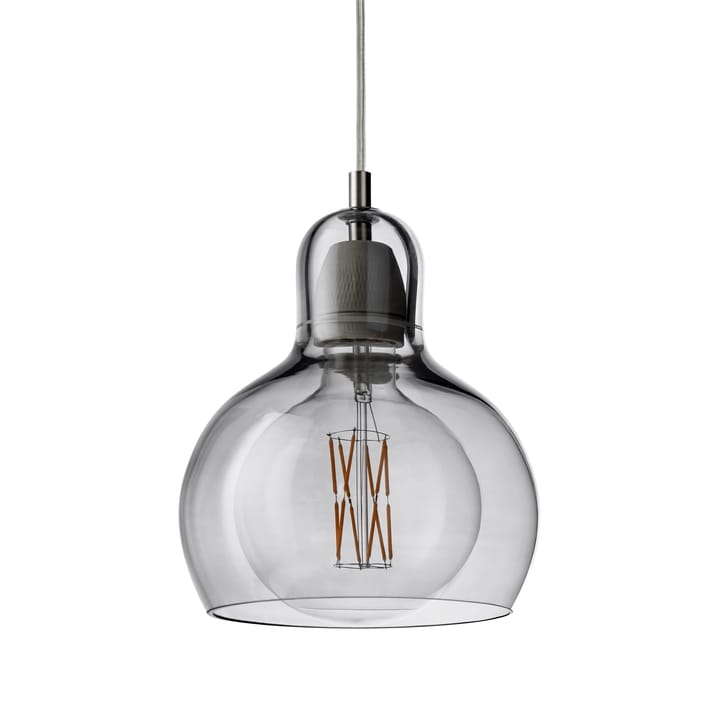 Mega Bulb Pendelleuchte, Silber-klares Kabel &Tradition