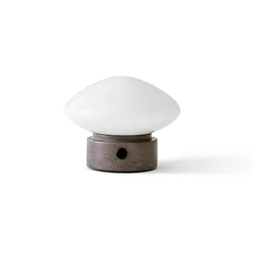 Mist AP21 tragbare Lampe 12 cm - Grigio Caldo-opal glass - &Tradition