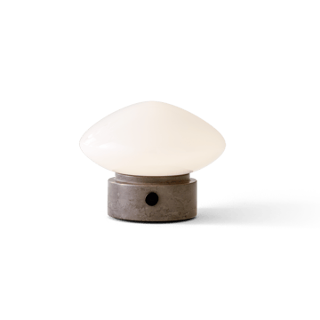 Mist AP21 tragbare Lampe 12 cm - Grigio Caldo-opal glass - &Tradition