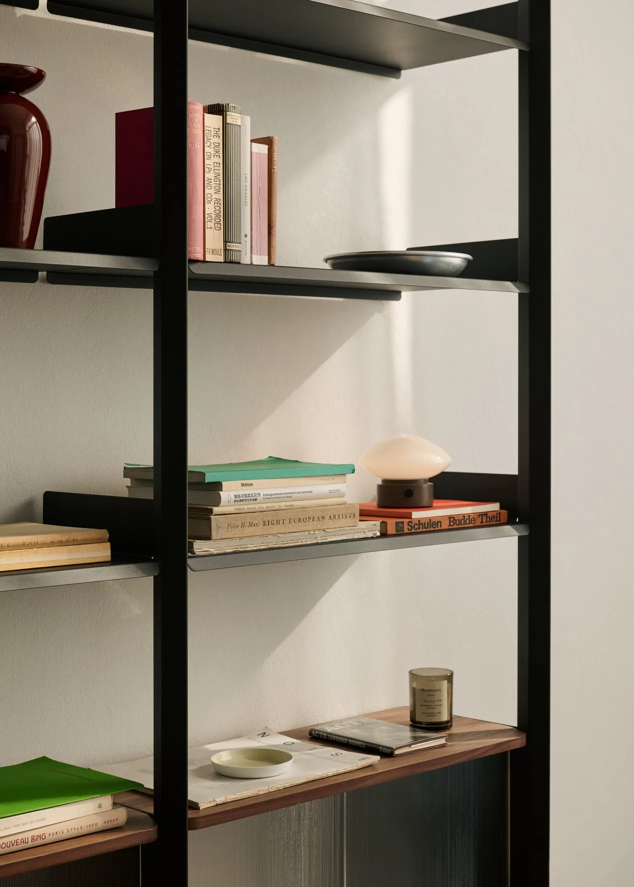 Mist AP21 tragbare Lampe 12 cm, Grigio Caldo-opal glass &Tradition