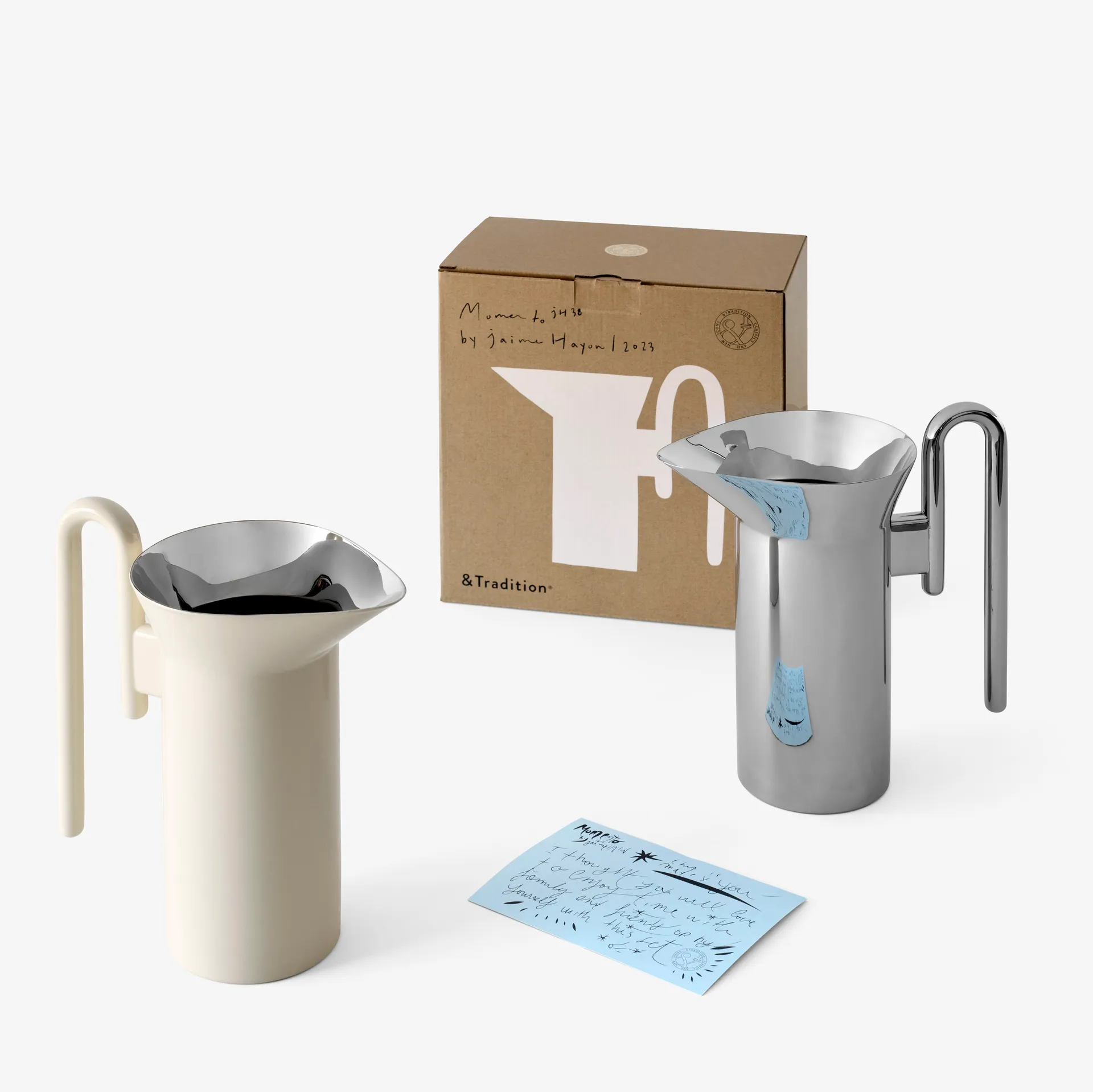 Momento JH38 Kanne 1 Liter, Ivory &Tradition