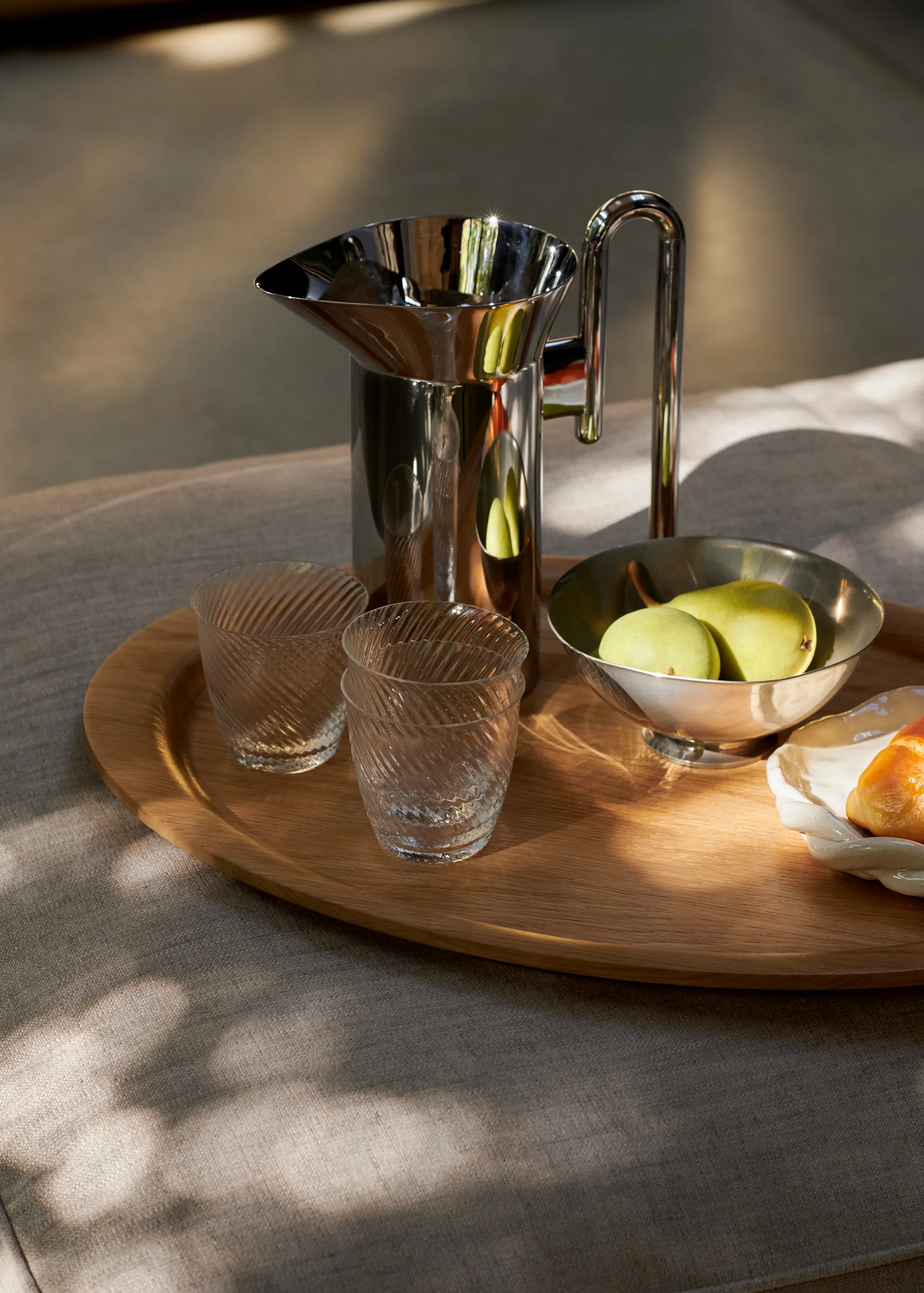 Momento JH38 Kanne 1 Liter, Polished Steel &Tradition