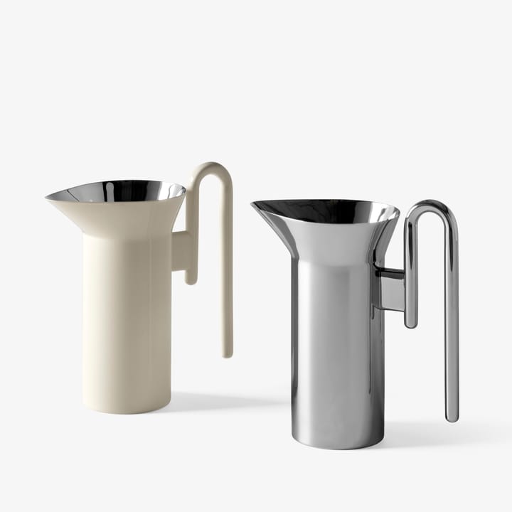 Momento JH38 Kanne 1 Liter, Polished Steel &Tradition