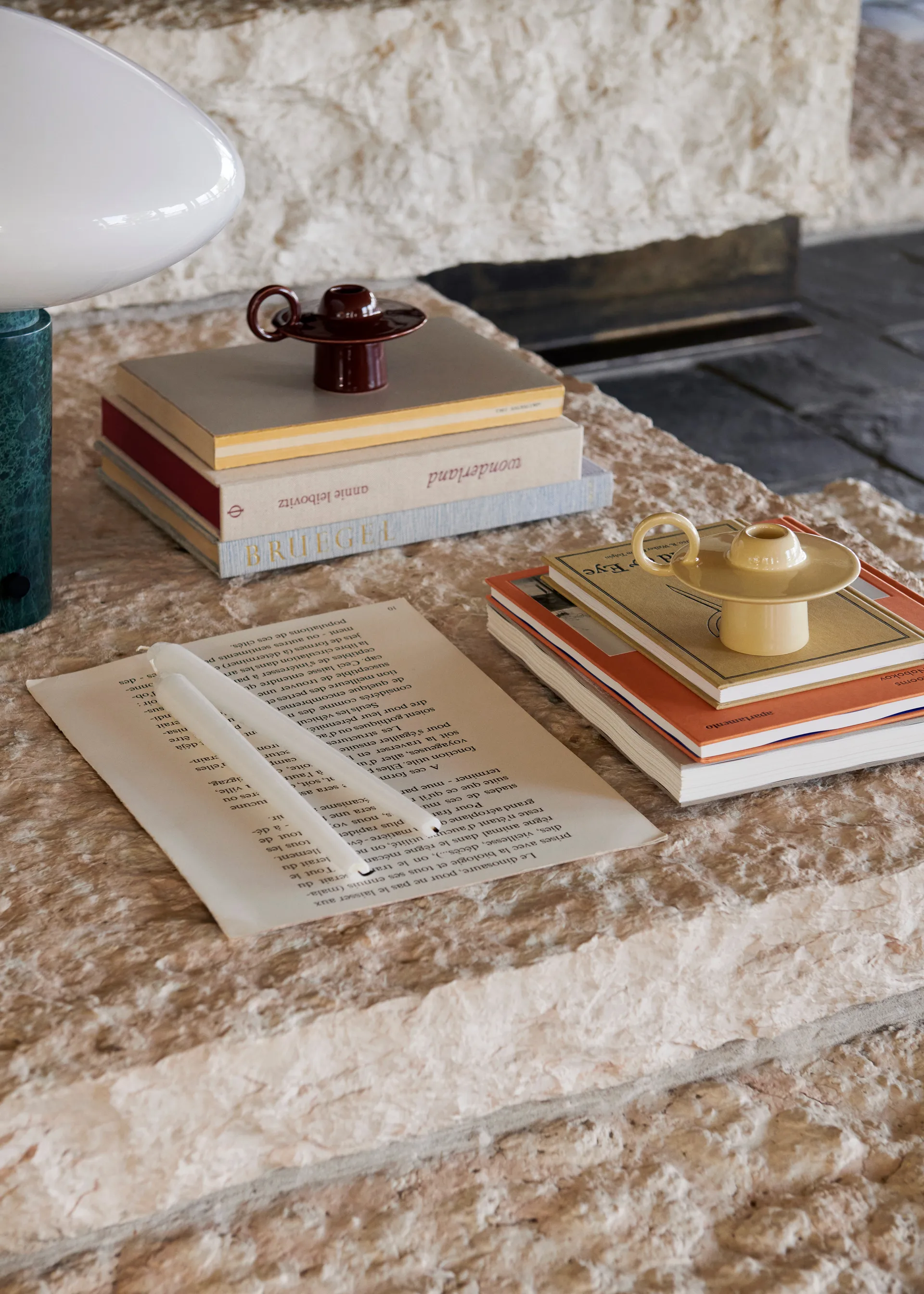 Momento JH39 Kerzenhalter, Red Brown &Tradition