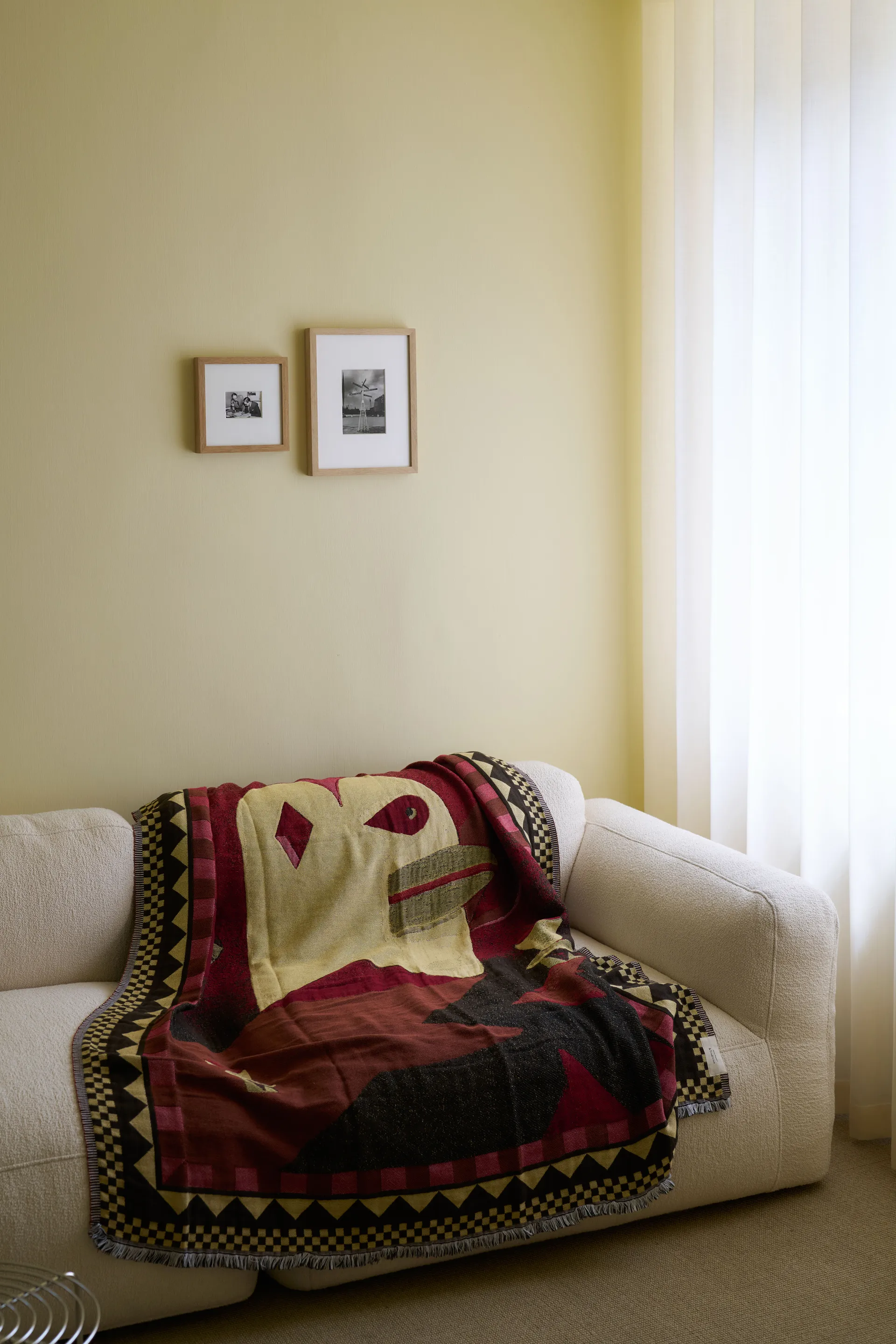Momento JH46 Decke 180x130 cm, Red Dawn &Tradition