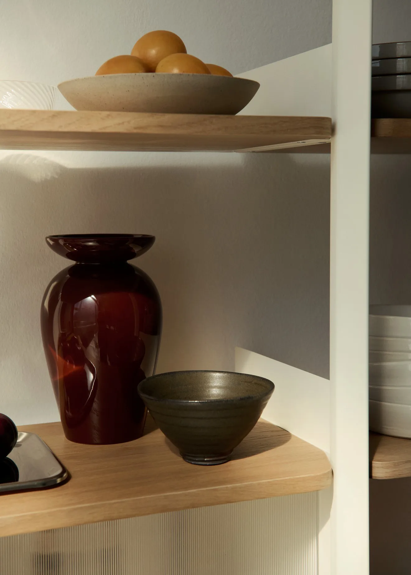 Momento JH47 Vase 24 cm, Red brown &Tradition