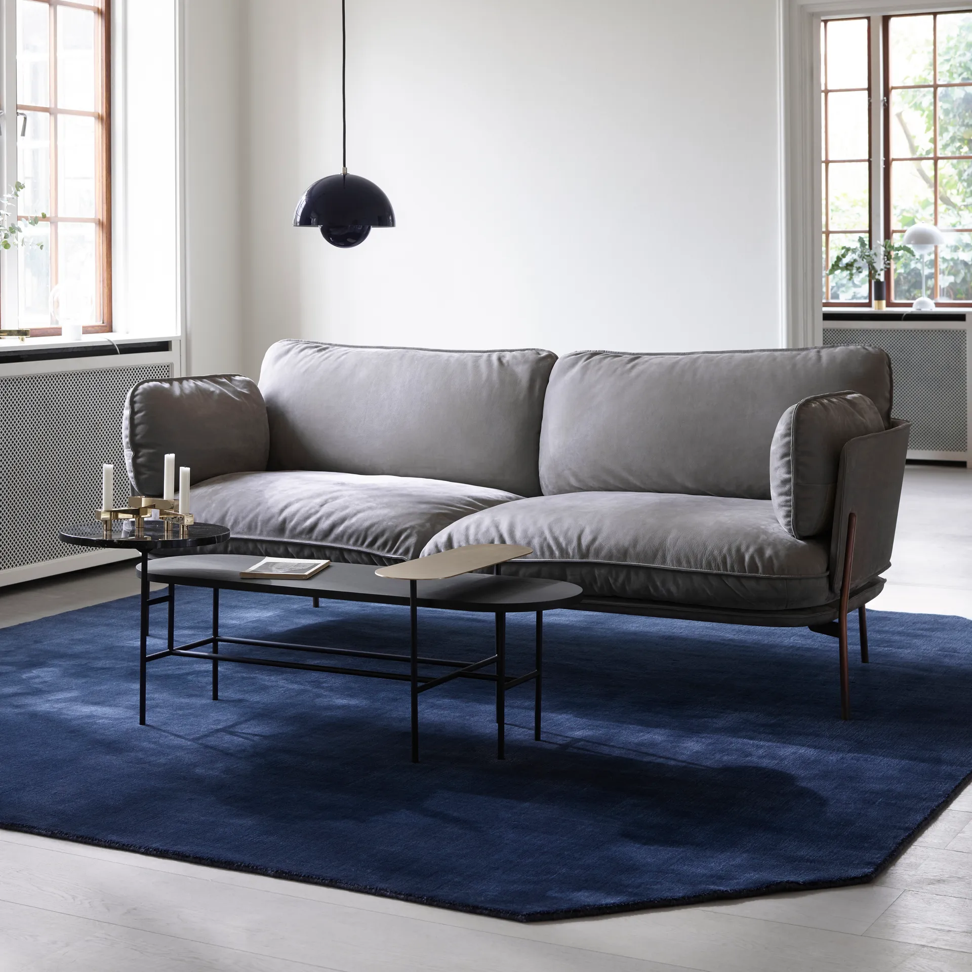 Palette Beistelltisch JH7, Schwarz &Tradition