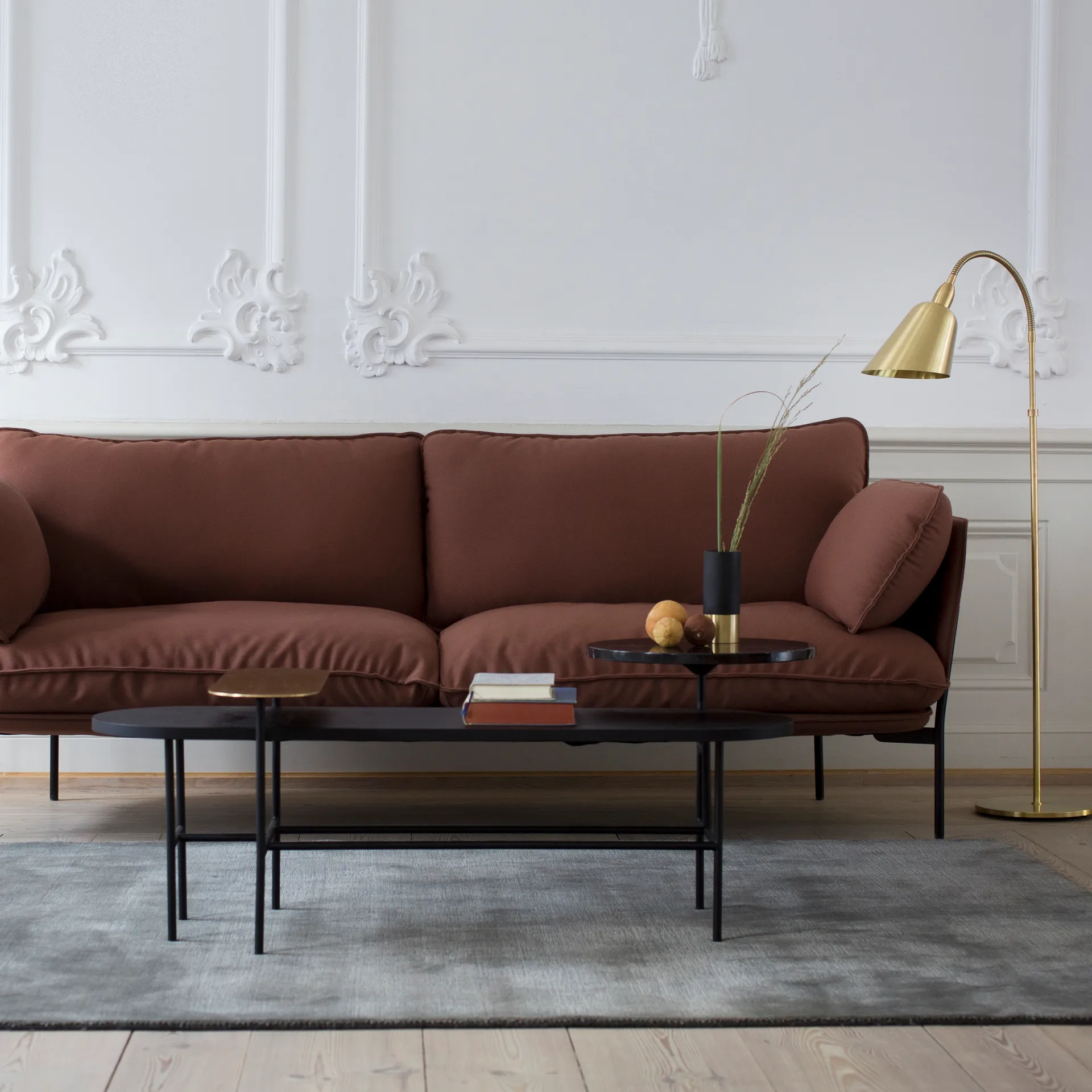 Palette Beistelltisch JH7, Schwarz &Tradition