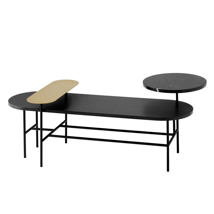 Palette Couchtisch JH7 - Schwarz - &Tradition