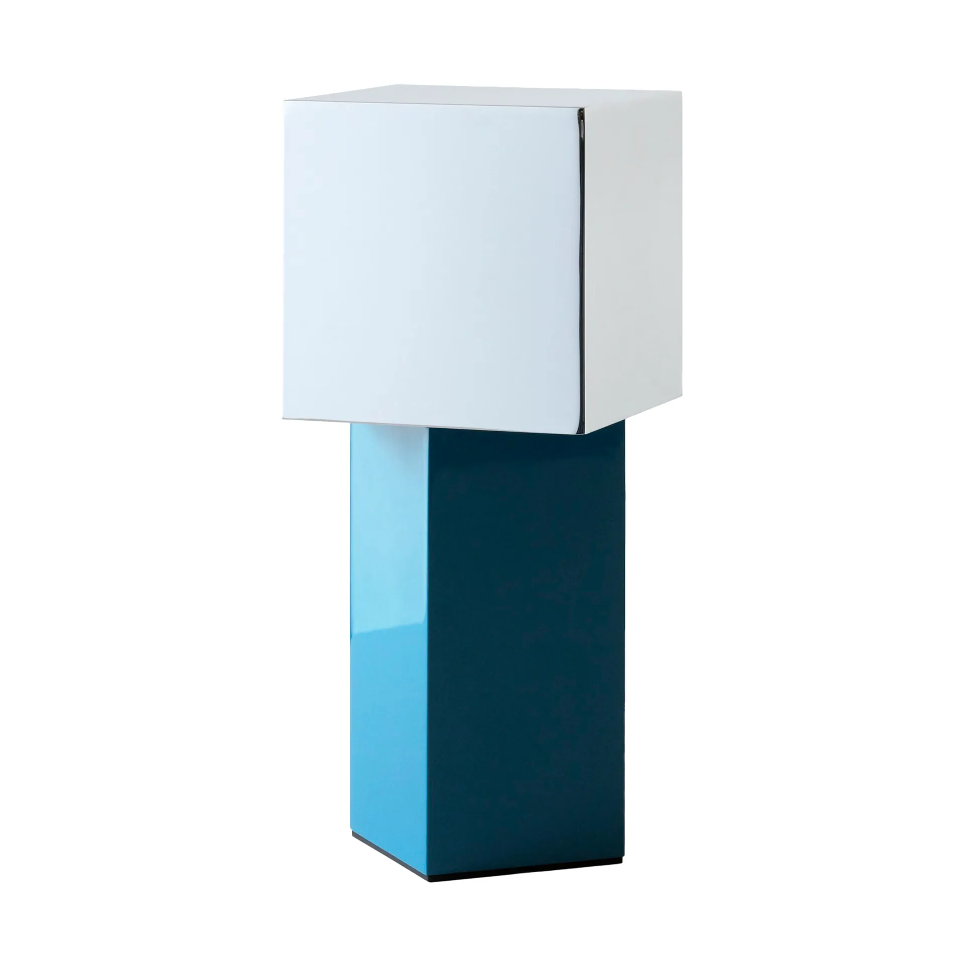 Pivot ATD7 tragbare Leuchte, Blue silber &Tradition