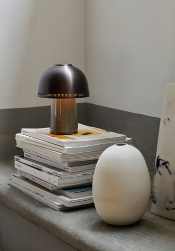 Raku SH8 Tischleuchte - Beige Grey & Bronze - &Tradition