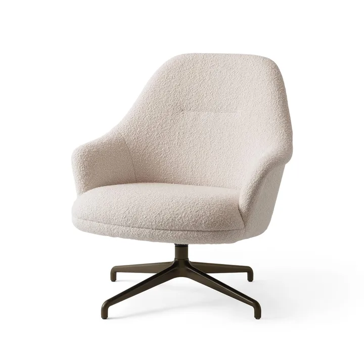 Rely HW139 Loungesessel - Karakorum 001-bronzed - &Tradition