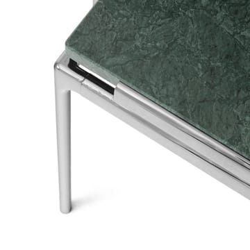 Sett LN12 Couchtisch - Verde guatemala-dark chrome - &Tradition