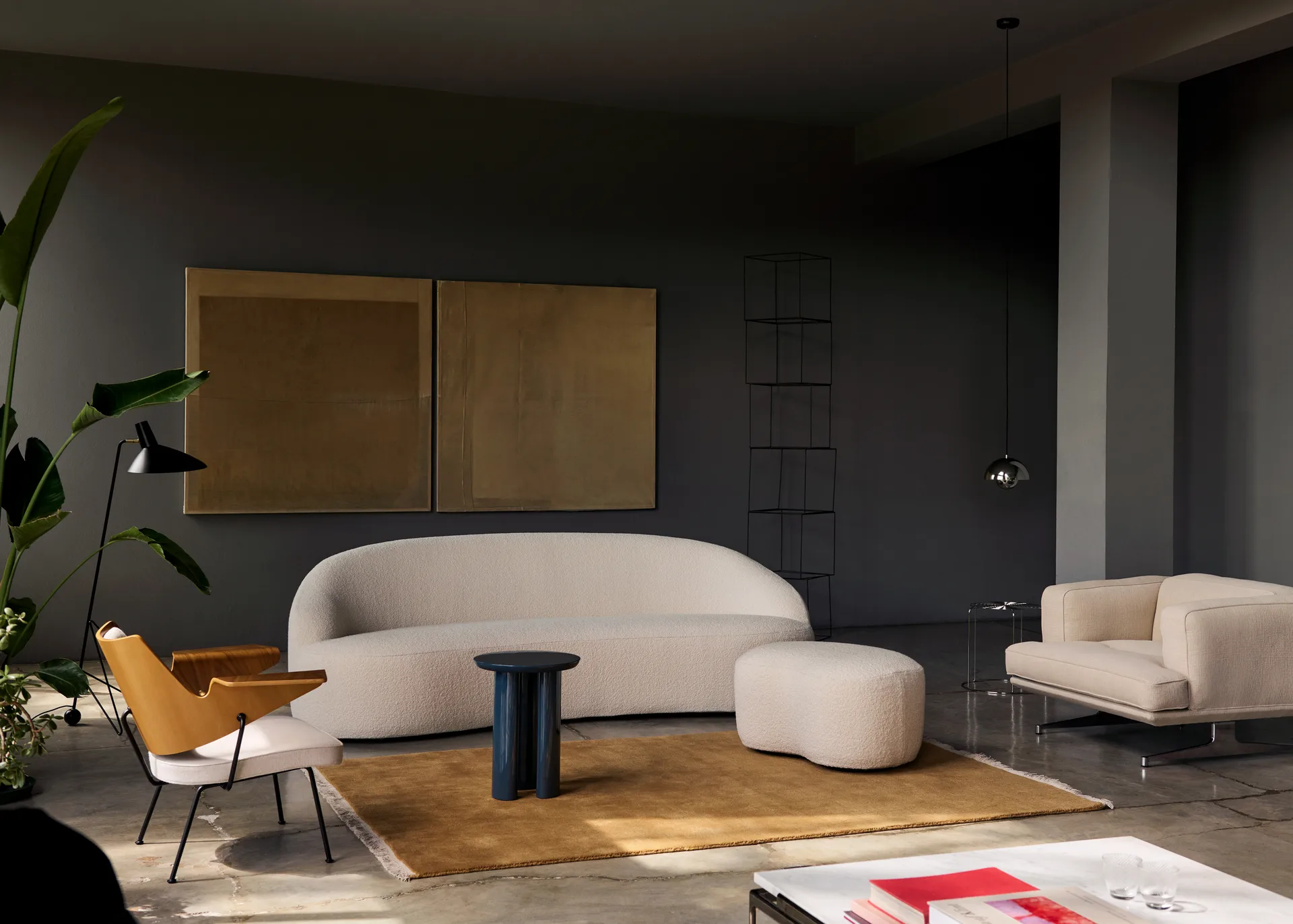 The Moor AP19 Teppich 200x300cm, Golden Brown &Tradition