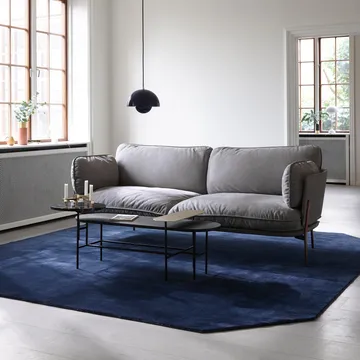 The Moor Rug AP8 Teppich - Midnight blue - &Tradition