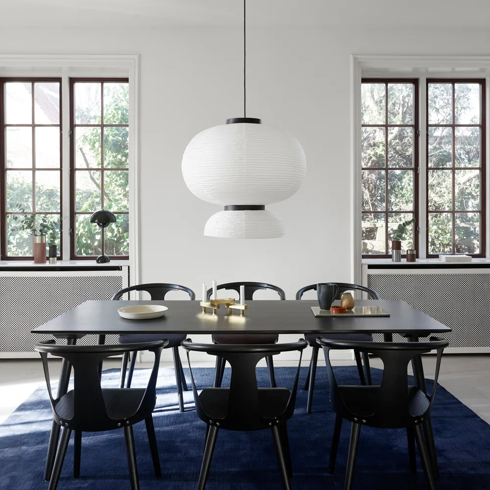 The Moor Rug AP8 Teppich, Midnight blue &Tradition